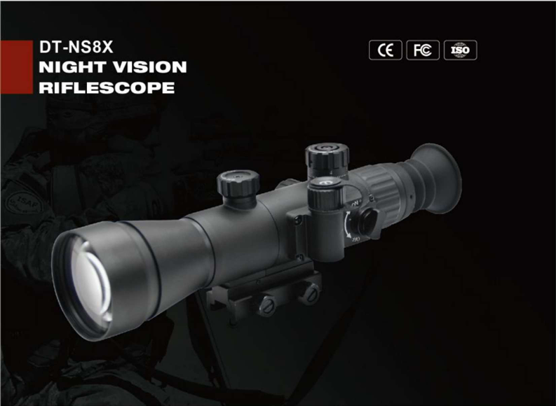 NS8x THERMAL FUSION RIFLESCOPE